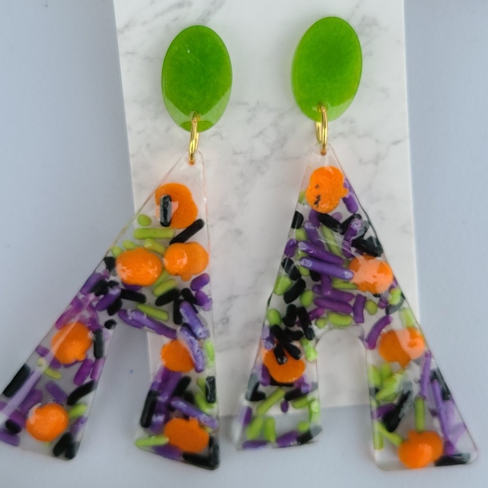 🎃Halloween Sprinkle Earrings🎃